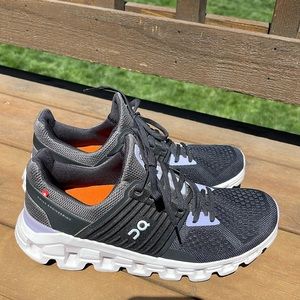 On Cloudswift Women’s Sneakers Magnet/Lavender Running Shoes  Size 8.5 W